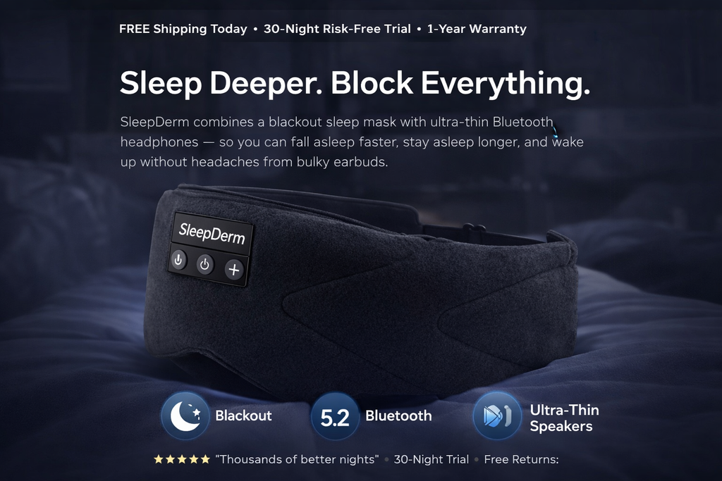 SleepDerm Eclipse Bluetooth Sleep Mask