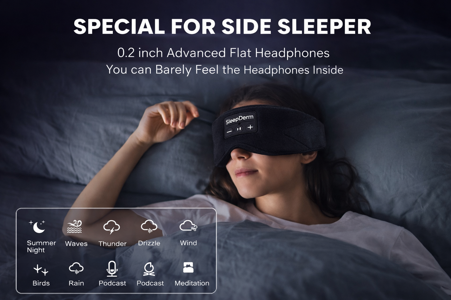 SleepDerm Eclipse Bluetooth Sleep Mask