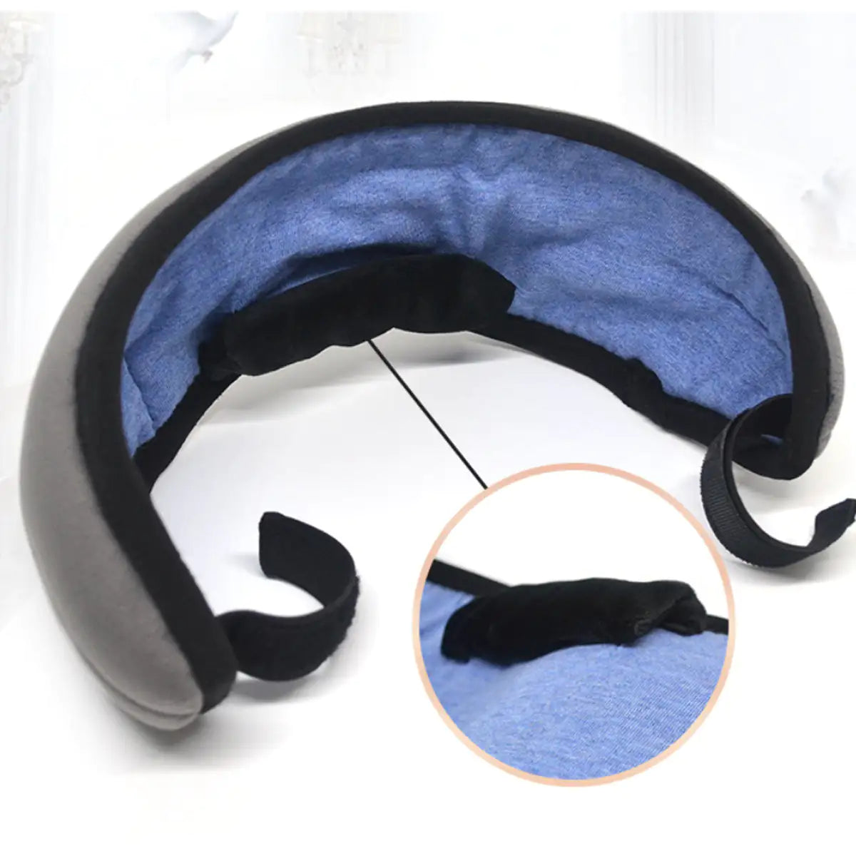 SleepDerm Dream Machine Bluetooth Sleep Mask Ultra Soft Fabric