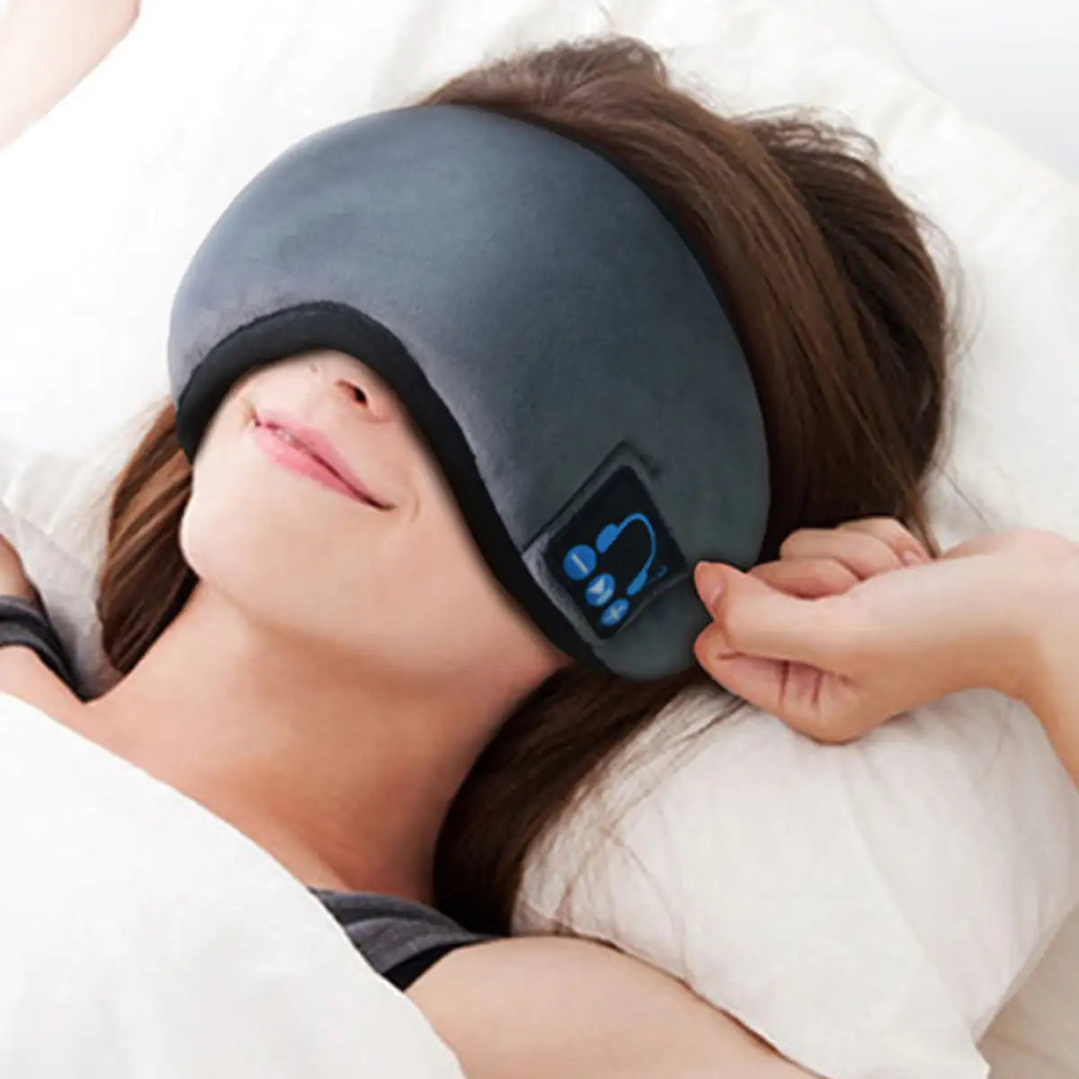 SleepDerm Dream Machine Bluetooth Sleep Mask Ultra Soft Fabric